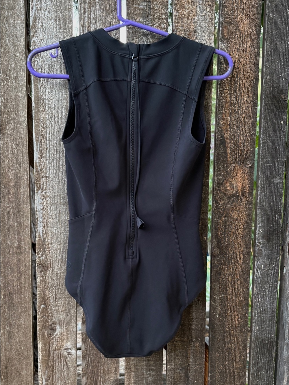 Lululemon Zip-Back Paddle Suit In black Sz 6 - Picture 10 of 15